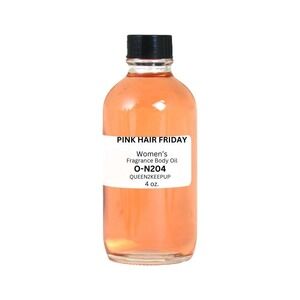 Pink Hair Friday (Women) Body Oil 4 oz Fragrance All Natural Scent